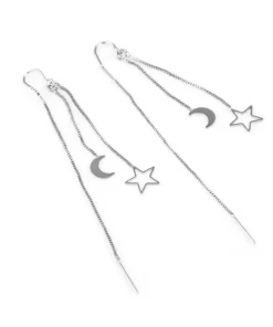 Сережки Steel Story «Нічне Небо» SS-1546
