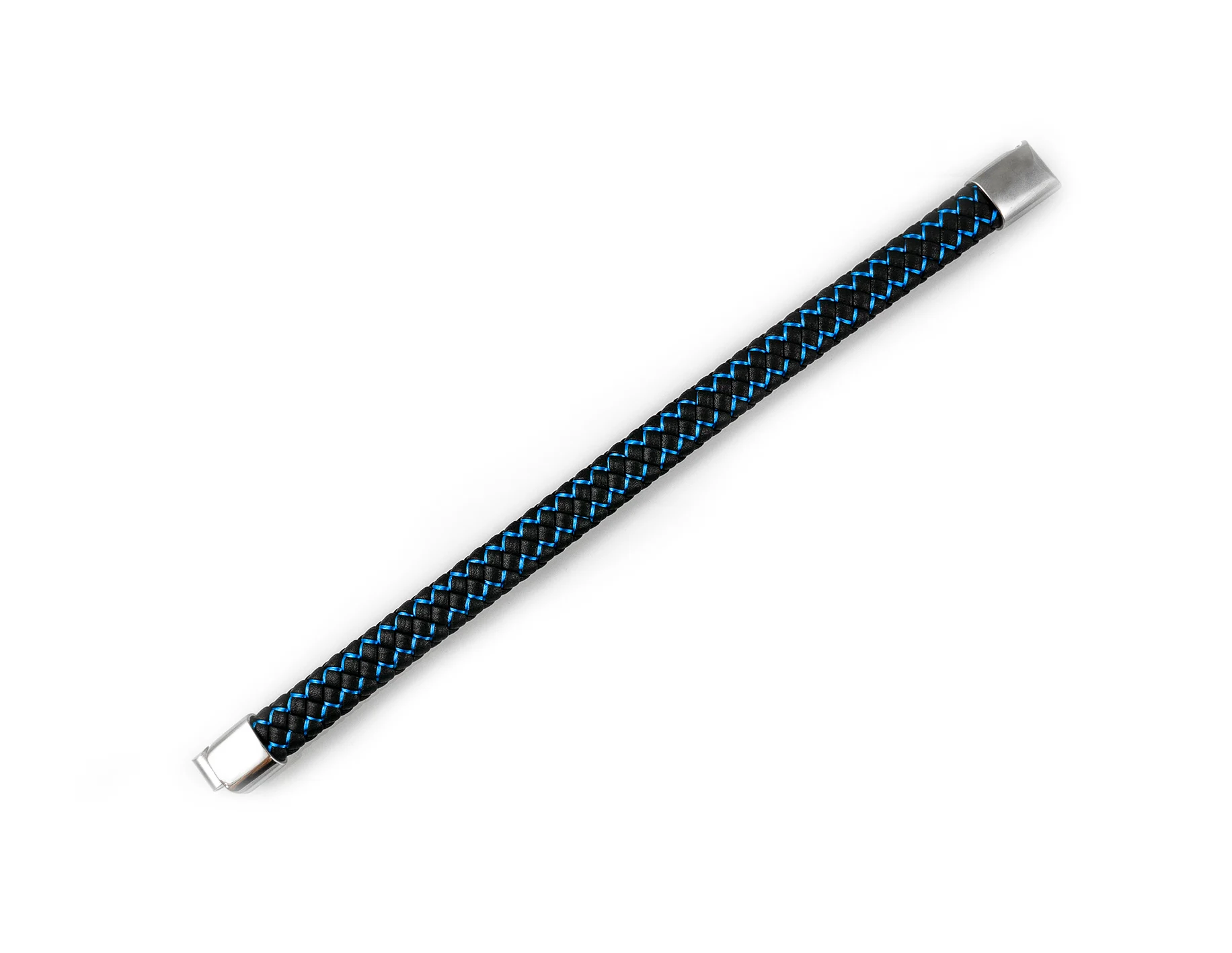 Браслет Steel Story з медичної сталі 316L та екошкіри BSK - 2126 - Зображення 3