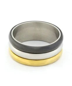 Кольцо Steel Story из медицинской стали 316L, КС-0442